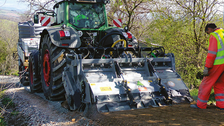 Fae MTM 225 al lavoro